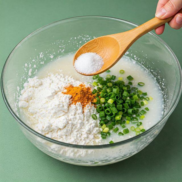 Cách pha bột ở bánh xèo miền Trung
