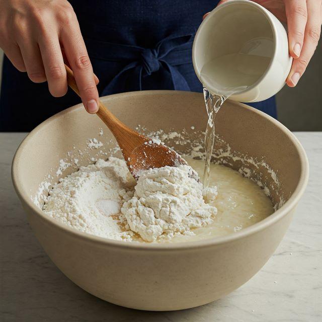 Cách pha bột làm bánh bèo Huế