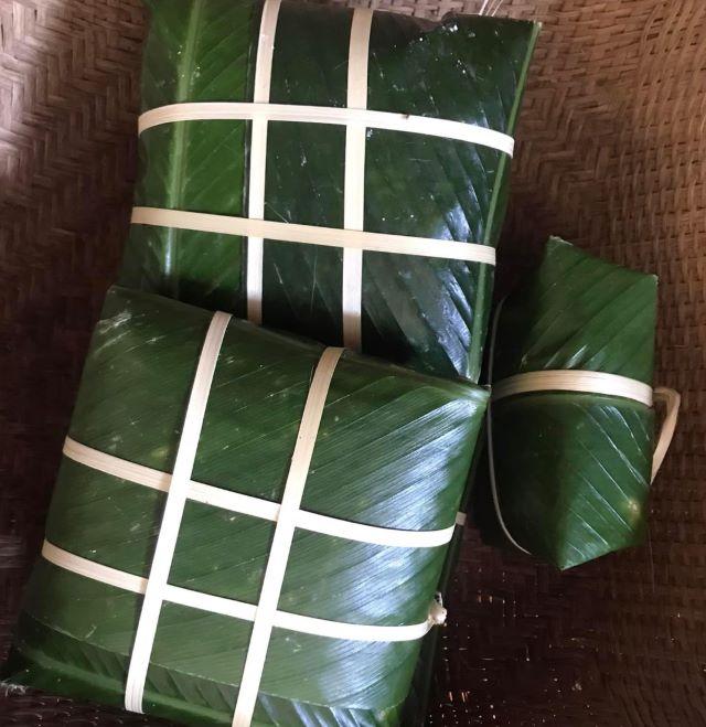 Bánh chưng không chỉ là một món ăn mà nó còn là nét đẹp truyền thống của người dân Việt Nam - Ảnh từ An Nhàn