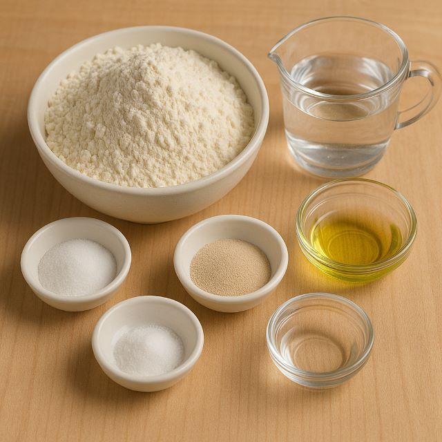 Nguyên liệu làm bánh mì