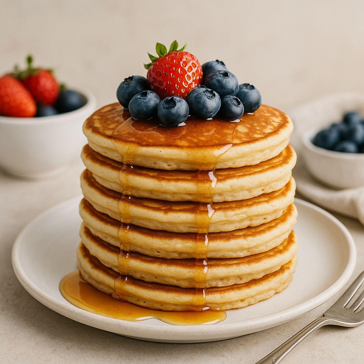 Cách làm bánh pancake siêu đơn giản từ A-Z