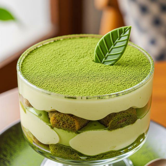 Bánh Tiramisu vị trà xanh