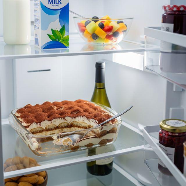 Bảo quản bánh Tiramisu trong tủ lạnh
