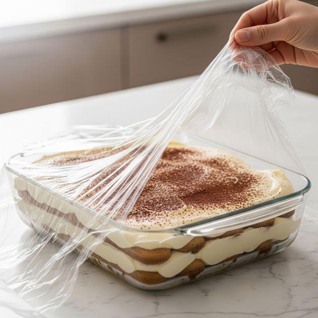Bước ủ bánh Tiramisu