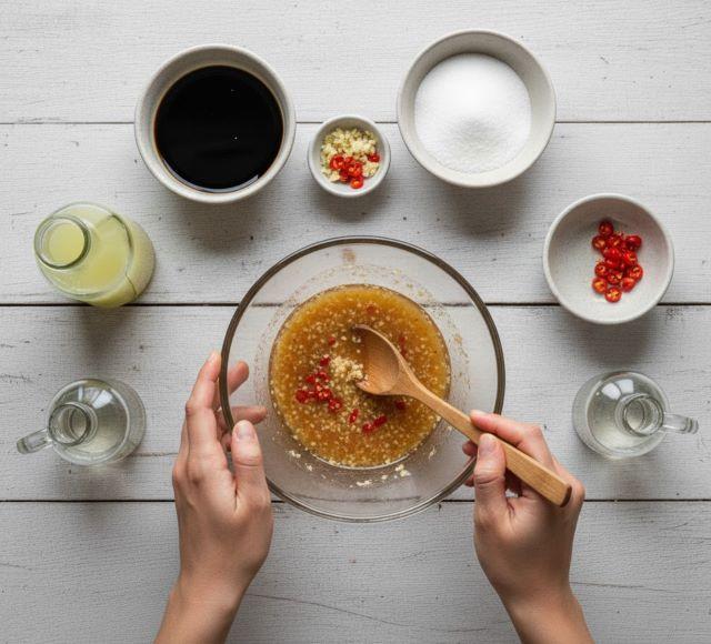 Pha nước trộn gỏi