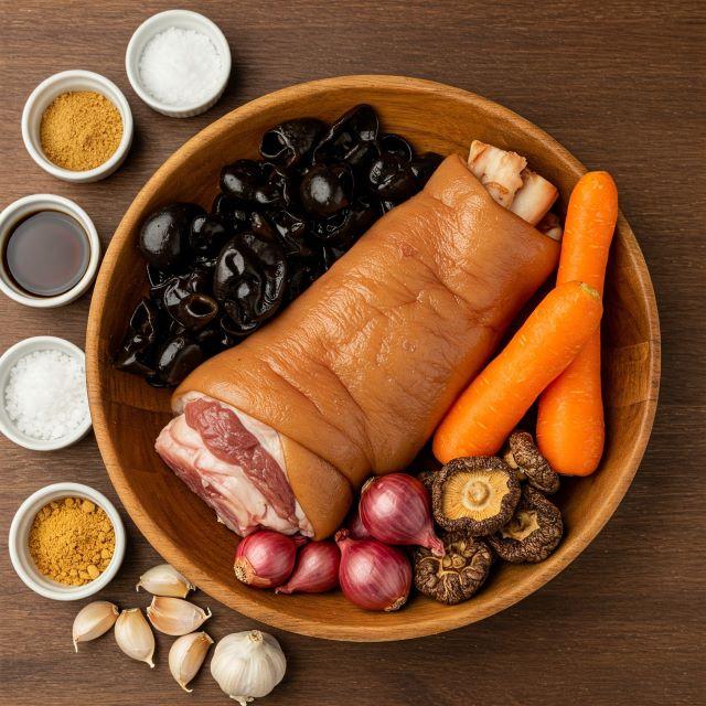 Nguyên liệu làm thịt đông