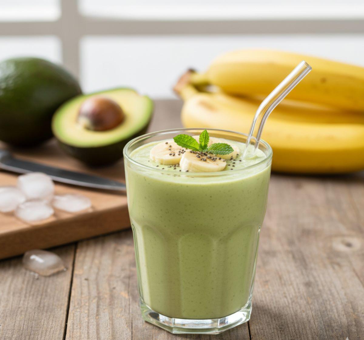 Cách làm sinh tố bơ chuối ngon sánh mịn