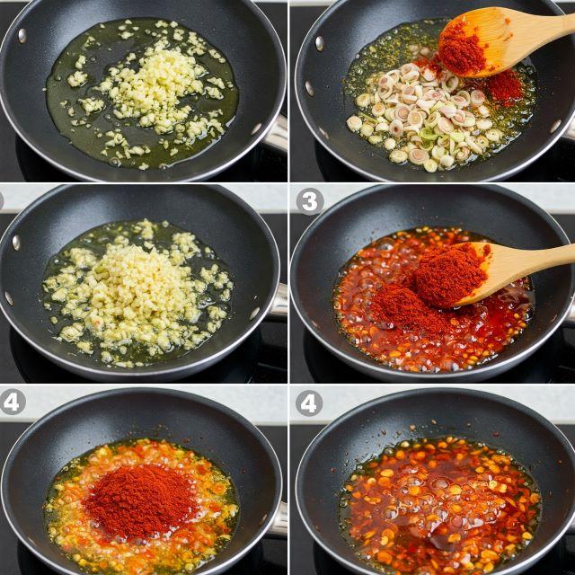 Cách làm sa tế ăn với bún bò Huế