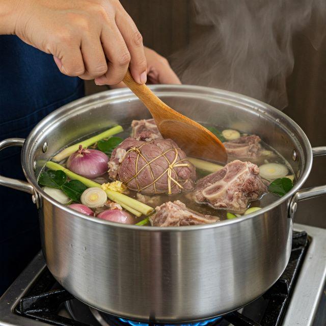 Hầm xương và thịt