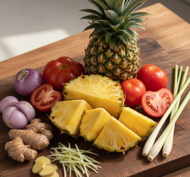 Nguyên liệu để nấu nước dùng bún cá Nha Trang