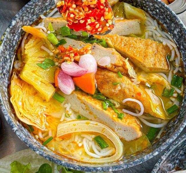 Bún chả cá miền Trung - Ảnh sưu tầm