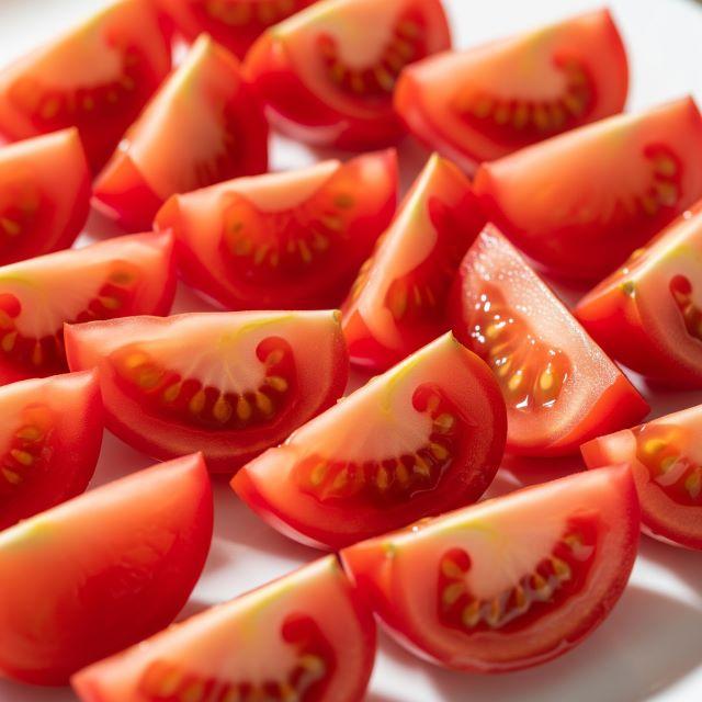 Cà chua cắt múi cau