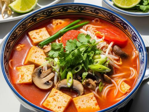 Cách nấu bún riêu chay đơn giản, đậm đà tại nhà