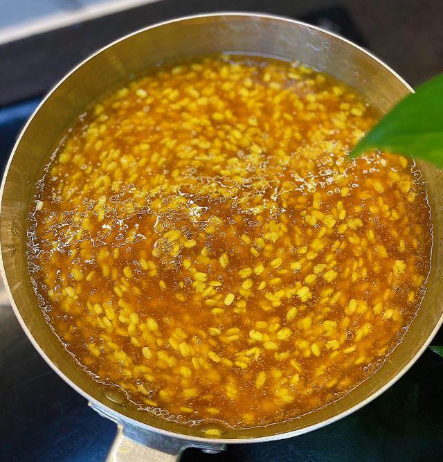 Có ngay một nồi chè bưởi thơm ngon - Ảnh từ Lan Hương