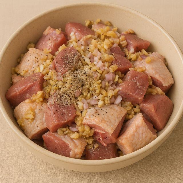 Ướp thịt vịt với các loại gia vị phổ biến