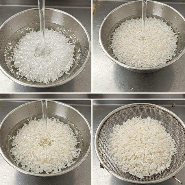 Các bước sơ chế và ngâm gạo nếp