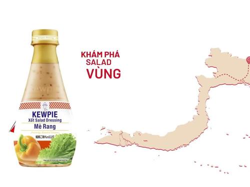 Salad Vùng Miền Phong Cách Mới: Biến Tấu Cùng Sốt Kewpie