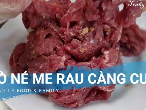Bò Nế Mè Rau Kèn Cua: Công Thức Đỉnh Cao Cho Bữa Tiệc Tại Nhà