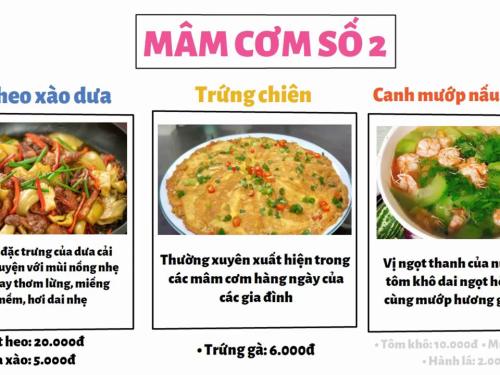 10 Mâm Cơm Ngon, Đủ Chất Dưới 100 Ngàn Đồng Cho Sinh Viên Và Người Mới Đi Làm