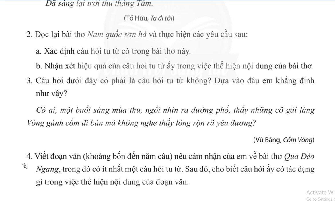 Phân tích cấu trúc đảo ngữ trong câu thơ, làm nổi bật chủ ngữ và vị ngữ.