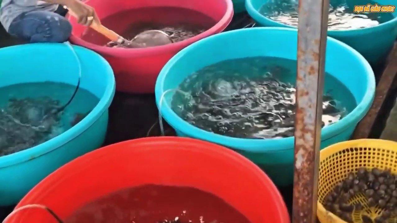 Những hũ mật ong rừng nguyên chất đang được kiểm tra chất lượng trước khi nhập kho.